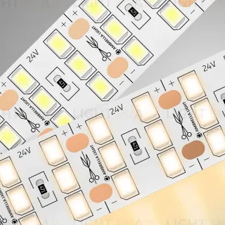 Светодиодная лента трехрядная Ambrella Light LED Strip 24В 2835 26Вт/м 3000K 5м IP20 GS3901