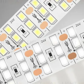 Светодиодная лента трехрядная Ambrella Light LED Strip 24В 2835 26Вт/м 4500K 5м IP20 GS3902