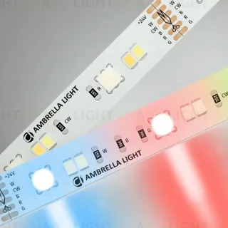 Светодиодная лента Ambrella Light LED Strip 24В 5050+2835 13Вт/м RGB+3000-6500K 5м IP20 GS4501