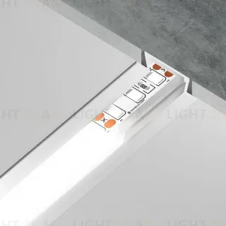 Алюминиевый встраиваемый профиль Ambrella Light Alum Profile GP1001WH
