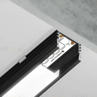 Алюминиевый накладной профиль Ambrella Light Alum Profile GP1750BK