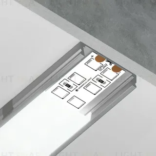 Алюминиевый накладной профиль Ambrella Light Alum Profile GP1800AL