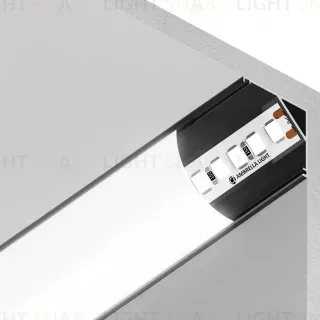 Алюминиевый угловой профиль Ambrella Light Alum Profile GP2100BK