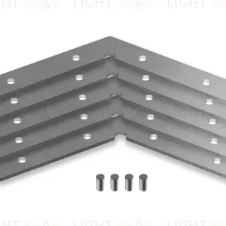 Соединитель угловой (5 шт.) Ambrella Light Profile System GP8053
