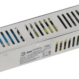 Блок питания Эра 75Вт DC12В 6.25A IP20 LP-LED-75W-IP20-12V-S Б0061122