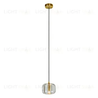 Подвесной светильник Belfast Pansy 6214-1 BR CL