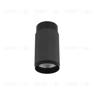 Накладной светильник iLedex Delta 1954-10W-3000K-36 BK+GRP