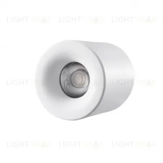 Накладной светильник iLedex Metrica 108-7W-D80-4000K-24DG-WH