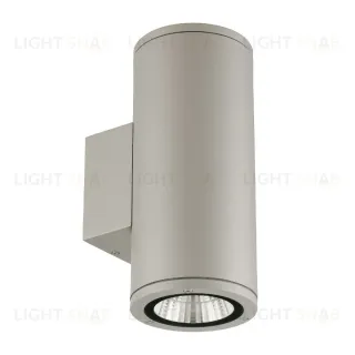 Уличный настенный светильник Uniel ULU-S22D-2x12W/6400K IP65 LIGHT GREY UL-00011085