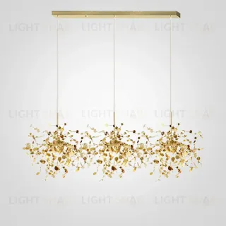 Подвесная люстра ImperiumLoft Tezani argent suspension linear 177957-22