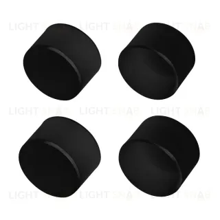 Заглушка Arlight WPH-FLEX-D22-360deg BLACK глухая 045885
