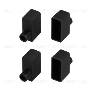 Заглушка Arlight WPH-FLEX-0616-SIDE BLACK с отверстием 045880