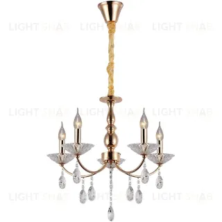 Подвесная люстра Illumico IL1242-5PPA-29 GD