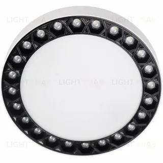 Точечный светильник iLedex Mercury 5552-24W-D165-3/4K-WH+BK