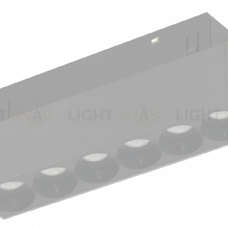 Трековый магнитный светильник iLedex Vision 4822-002-L120-6W-38DG-4000K-BK