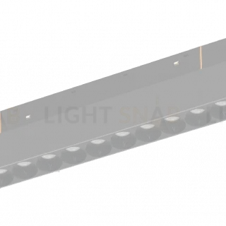 Трековый магнитный светильник iLedex Vision 4822-002-L350-18W-38DG-4000K-BK