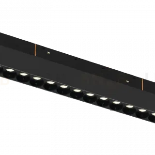 Трековый магнитный светильник iLedex Vision 4822-002-L460-24W-38DG-4000K-BK