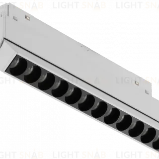 Трековый магнитный светильник iLedex Vision 4822-003-L236-12W-38DG-4000K-WH