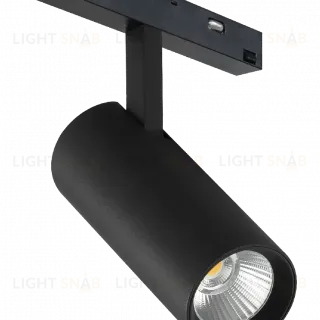 Трековый магнитный светильник iLedex Vision 4822-006-D55-18W-38DG-3000K-BK