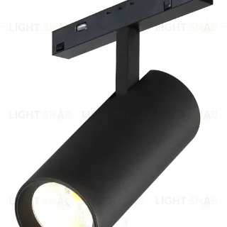 Трековый магнитный светильник iLedex Vision 4822-007-D75-30W-38DG-3000K-BK
