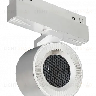 Трековый магнитный светильник iLedex Vision 4822-010-D82-12W-38DG-3000K WH (WALL WASHER)