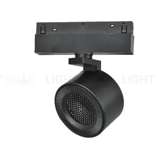 Трековый магнитный светильник iLedex Vision 4822-010-D82-12W-38DG-4000K BK (WALL WASHER)