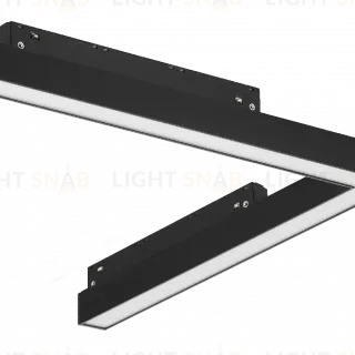 Трековый магнитный светильник iLedex Vision 4822-013-L320-16W-110DG-3000K-BK