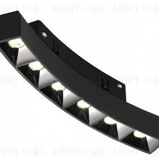 Трековый магнитный светильник iLedex Vision 4822-033-L188-D600-6W-110DG-3000K-BK