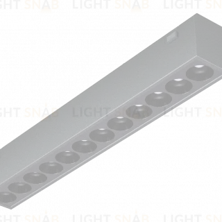 Трековый магнитный светильник iLedex Vision 4825-039-L197-12W-36DG-4000K-BK