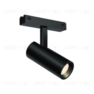 Трековый магнитный светильник iLedex Vision 4825-042-D55-18W-38DG-3000K-BK