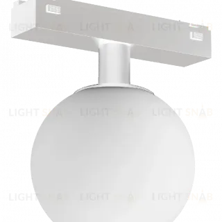 Трековый магнитный светильник iLedex Vision 4825-046-D120-6W-340DG-4000K-WH
