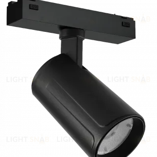 Трековый магнитный светильник iLedex Vision 4825-048-D60-10W-36DG-4000K-BK