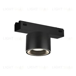 Трековый магнитный светильник iLedex Vision 4825-049-D74-10W-60DG-4000K-BK