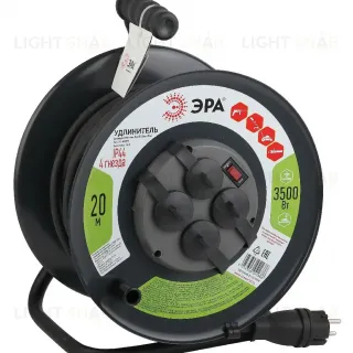 Удлинитель силовой Эра RMx-4es-3x2.5-20m-IP44(KG) Б0043057
