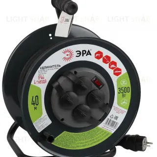 Удлинитель силовой Эра RMx-4es-3x1.5-40m-IP44(KG) Б0046848