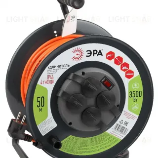 Удлинитель силовой Эра RMx-4es-3x1.5-50m-IP44 Б0046852