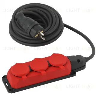 Удлинитель силовой Эра UK-3e-3x1,5-5m-IP44(KG) Б0057579