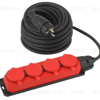 Удлинитель силовой Эра UK-4e-3x1,5-20m-IP44(KG) Б0057587