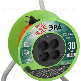 Удлинитель силовой Эра RP-4-2x1.0-30m Б0059782