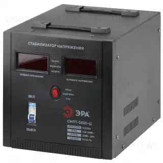 Стабилизатор напряжения переносной Эра СНПТ-5000-Ц Б0020162