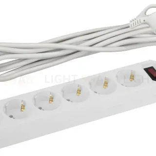 Сетевой фильтр Эра USF-6es-1,5m-W-BOX Б0037260