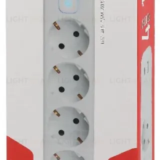 Сетевой фильтр Эра USF-4es-1,5m-2xUSBAC-W Б0059571