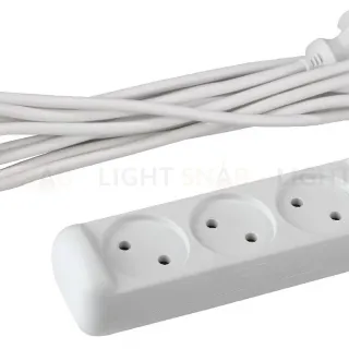 Удлинитель электрический Эра U-3-5m-2x1 Б0028356