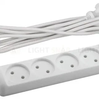 Удлинитель электрический Эра U-4-3m-2x1 Б0028362