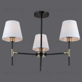 Люстра на штанге Illumico IL0185-3CSQ-24 BK AB CASTOR