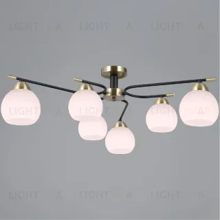 Потолочная люстра Illumico IL0638-6CSQ-24 AB BK LIBRA