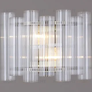 Настенный светильник Illumico IL0686-2WSQ-24 AB LYRA