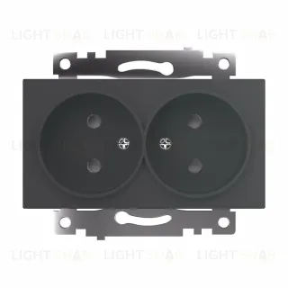 Розетка с защитной шторкой Stekker Катрин GLS10-7113-06 49421