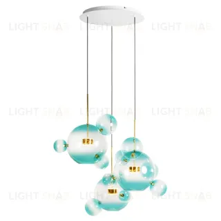 Подвесная люстра Loft IT Bolle 2027-D3 Blue