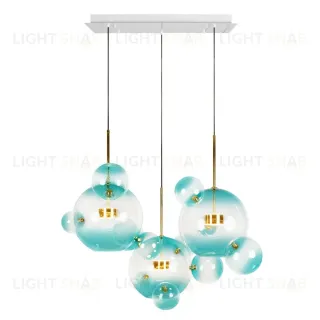 Подвесная люстра Loft IT Bolle 2027-S3 Blue